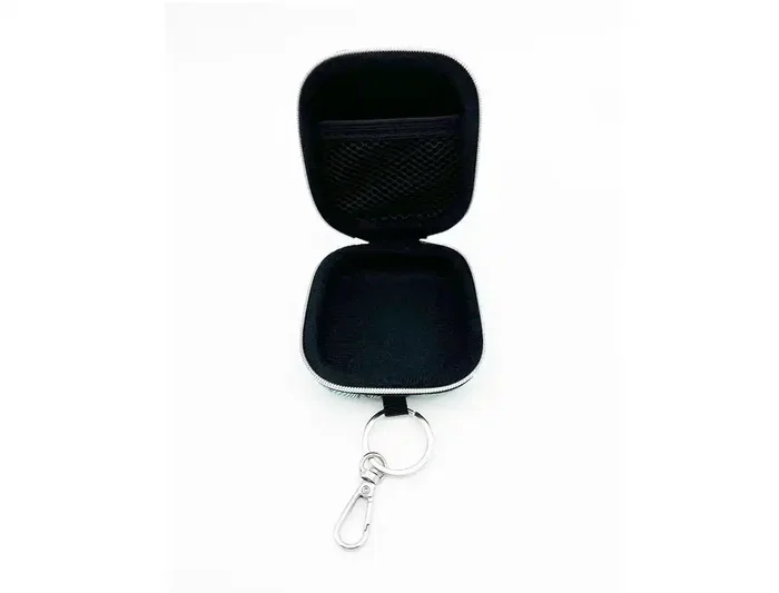 Wondee Mini Estuche Tecnológico para Auriculares, Cables y USB con Mosquetón Organizador Resistente