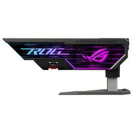 Asus ROG Herculx XH01/GRY/ARGB - Soporte para Tarjeta Gráfica, Holder Universal, Negro/Gris, RGB Direccionable, Incluye Cable de 0.5 m, para Caja PC