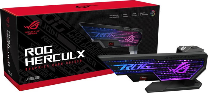 Asus ROG Herculx XH01 Soporte para Tarjeta Gráfica ARGB