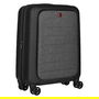 Wenger Maleta de Cabina Syntry con Compartimento para Portátil 14", 4 Ruedas Pivotantes, Negro/Gris, 36L