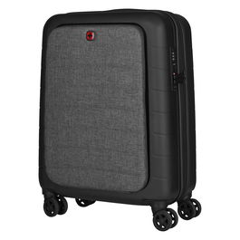 Wenger Maleta de Cabina Syntry con Compartimento para Portátil 14", 4 Ruedas Pivotantes, Negro/Gris, 36L