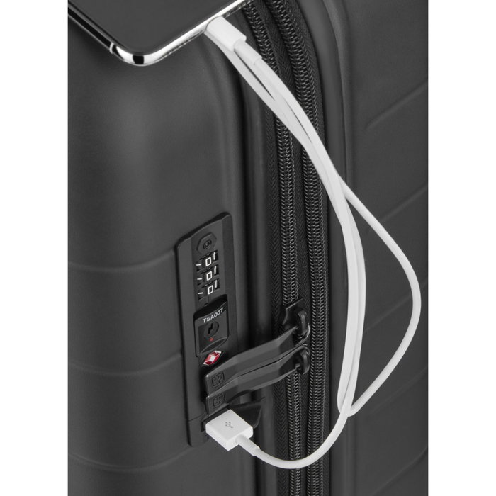 Wenger Syntry Maleta de Cabina con Ruedas Negro/Gris Wenger Syntry Maleta de Cabina con Ruedas Negro/Gris