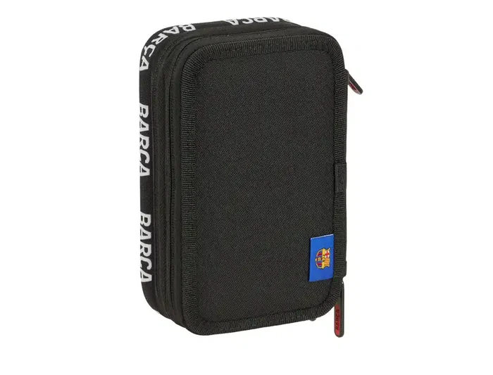 Portatodo F.C. Barcelona Negro 12,5 x 19,5 x 5,5 cm 37 Piezas