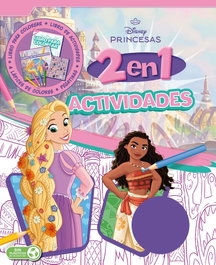 DISNEY LIBROS Princesas. Actividades 2 en 1