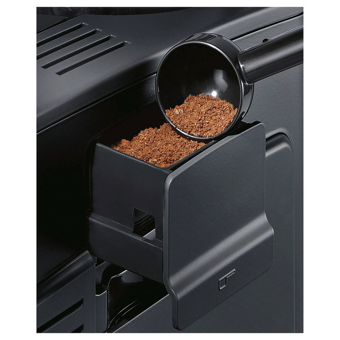 Siemens EQ.6 plus S700 TE657M03DE Cafetera Automática para Granos, Molinillo Integrado Cerámico, 1.7L, 19 bar, Negro/Acero Inoxidable, 1500W