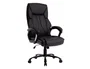 Q-connect Silla de Dirección Profesional, Respaldo Alto, Similpiel, Negro, Base Metálica, Ruedas Premium, Altura Max 1260 mm