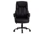 Q-connect Silla de Dirección Profesional, Respaldo Alto, Similpiel, Negro, Base Metálica, Ruedas Premium, Altura Max 1260 mm