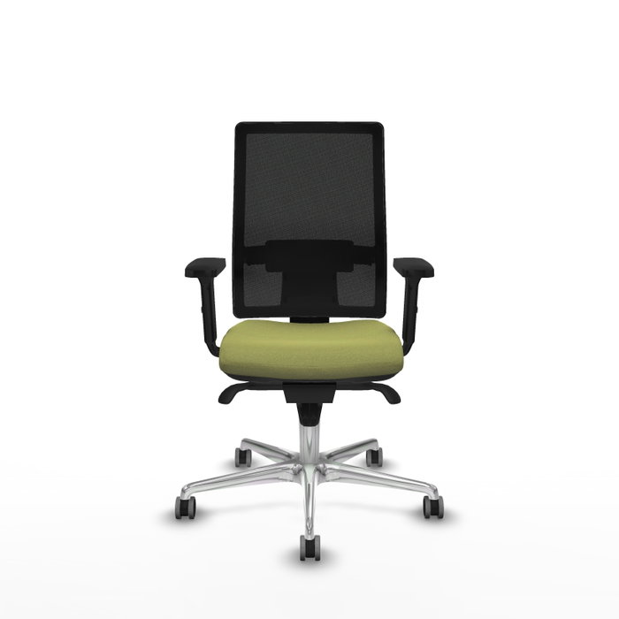 PIQUERAS Y CRESPO Silla de oficina Horna con mecanismo Sincro, Verde oliva y Negro PIQUERAS Y CRESPO Silla de oficina Horna con mecanismo Sincro, Verde oliva y Negro