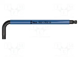 WERA Llave allen Hex-Plus esférica 10mm Multicolour