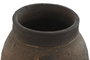 DKD Home Decor Jarrón Oriental Marrón Terracota 19.5 x 35.5 x 19.5 cm Hecho a mano