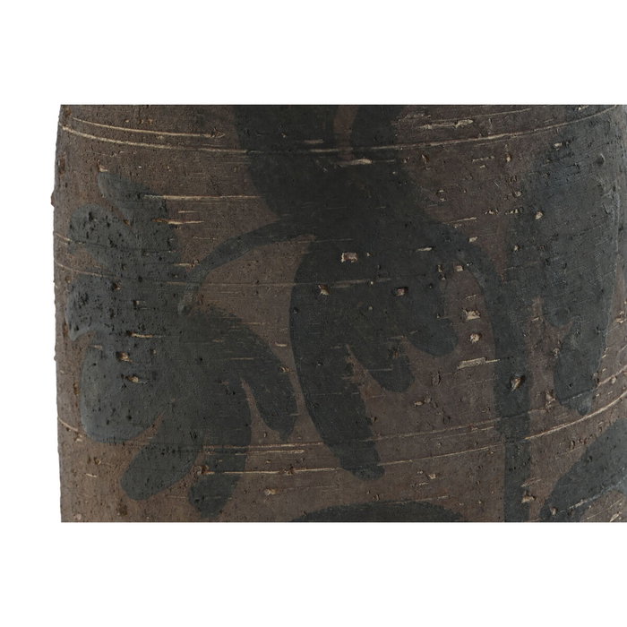 DKD Home Decor Jarrón de Terracota Envejecido Marrón 19,5x19,5x35,5 cm