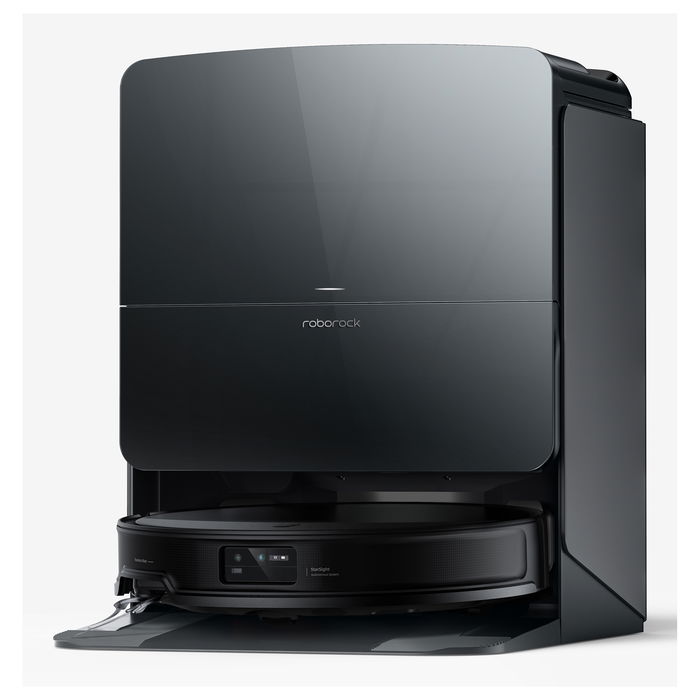 Roborock Saros 10R Robot Aspirador y Fregador, Sin Bolsa, Autovaciado, LiDAR, Negro, 22000 Pa Succión, WiFi, 180 min Batería