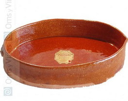 Fuente Oval Asador 30 cm