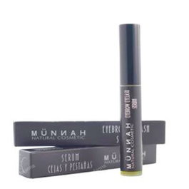 MUNNAH Serum Cejas y Pestañas Potenciador Crecimiento y Volumen 7 ml Ecológico Certificado