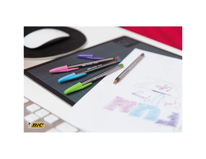 Bic Cristal Fun Morado Punta 1,6 mm Caja 20 Unidades Bic Cristal Fun Morado Punta 1,6 mm Caja 20 Unidades