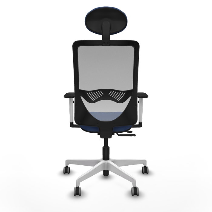 PIQUERAS Y CRESPO Silla de oficina Zulema Azul Marino y Gris PIQUERAS Y CRESPO Silla de oficina Zulema Azul Marino y Gris