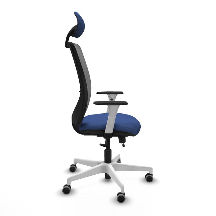 PIQUERAS Y CRESPO Silla de oficina Zulema Azul Marino y Gris PIQUERAS Y CRESPO Silla de oficina Zulema Azul Marino y Gris