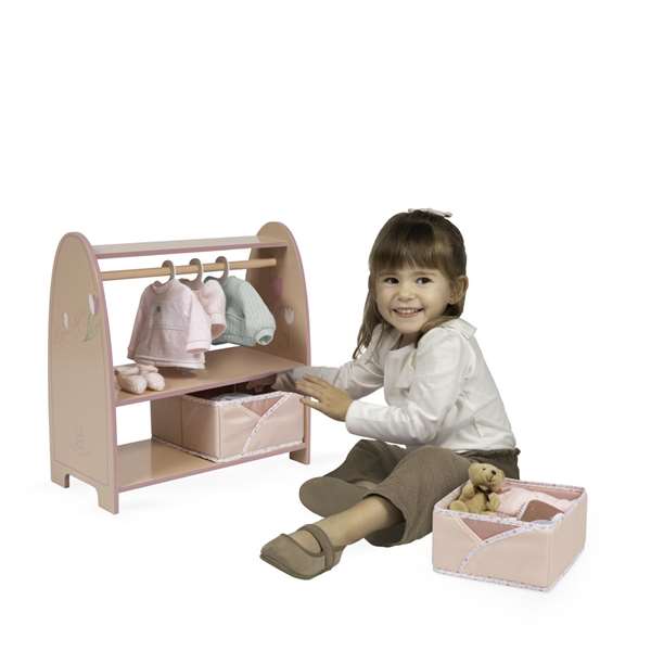 Decuevas Armario abierto madera Tulipe 4x22x21 cm Edad mínima recomendada: 36 meses