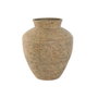DKD Home Decor Jarrón de Metal Crema 33x33x38 cm
