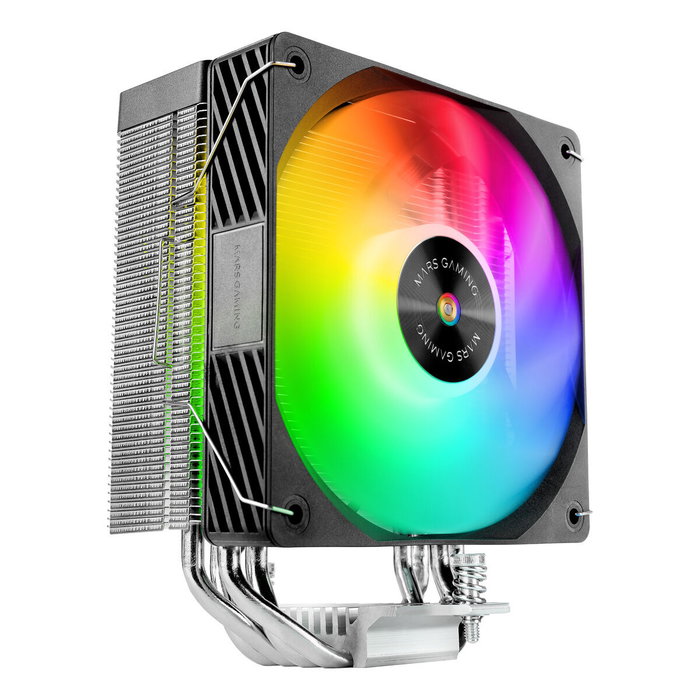 Mars Gaming MCPU-X4ARGB Disipador CPU ARGB 220W TDP Negro