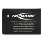 Ansmann A-Can LP-E12 Batería Recargable de 7,4V 750mAh