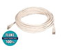 Lanview Cable de Red Cat6 U/UTP 7m, Blanco, LSZH para Conexión en Armarios de Red y Paneles de Alta Densidad