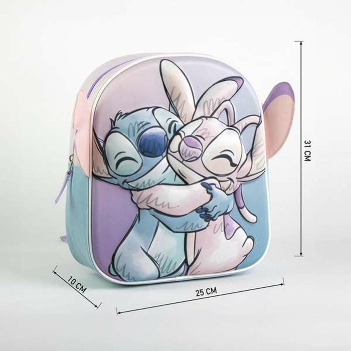 Cerdá Mochila Infantil 3D Stitch Disney Azul Cerdá Mochila Infantil 3D Stitch Disney Azul