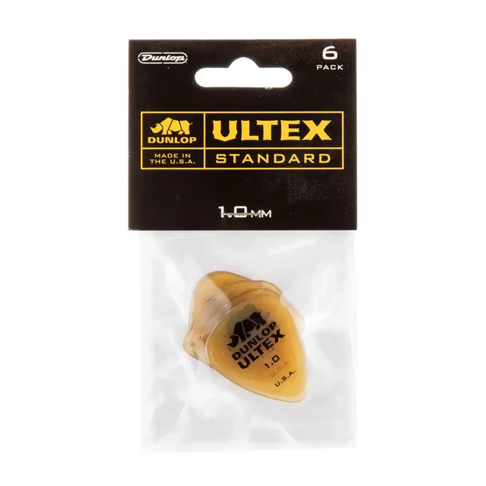DUNLOP Púas Ultex Standard 1,0 mm (pack de 6) DUNLOP Púas Ultex Standard 1,0 mm (pack de 6)