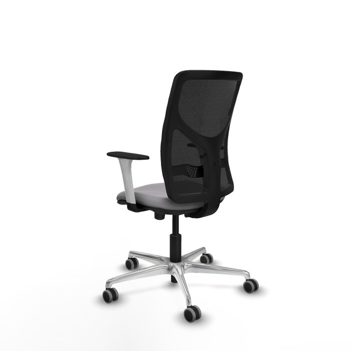 PIQUERAS Y CRESPO Silla de oficina Motilla Gris y Negro PIQUERAS Y CRESPO Silla de oficina Motilla Gris y Negro