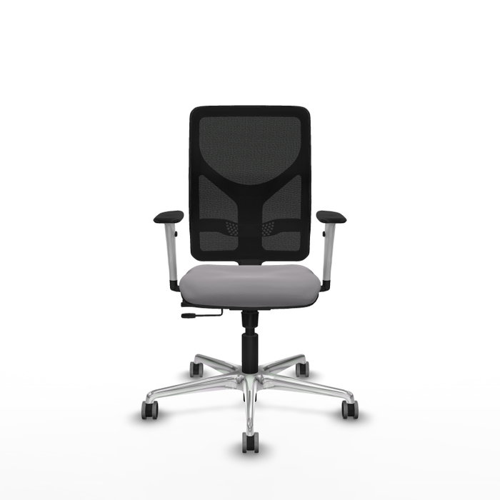 PIQUERAS Y CRESPO Silla de oficina Motilla Gris y Negro PIQUERAS Y CRESPO Silla de oficina Motilla Gris y Negro