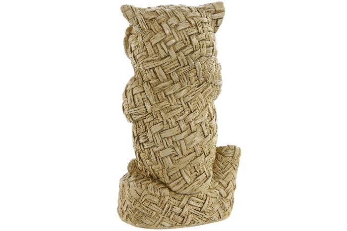 DKD Home Decor Figura de Búho en Resina Beige (Surtido) DKD Home Decor Figura de Búho en Resina Beige (Surtido)