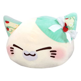 Furyu Nemuneko Cat Peluche Sweet Big Plush Verde Menta 35 cm