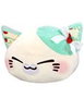 Furyu Nemuneko Cat Peluche Sweet Big Plush Verde Menta 35 cm