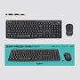 Logitech Combo Inalámbrico Silencioso MK295, Teclado y Ratón, Tecnología SilentTouch, Español