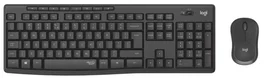 Logitech MK295 Teclado y Ratón Inalámbricos Gris - Diseño Polaco
