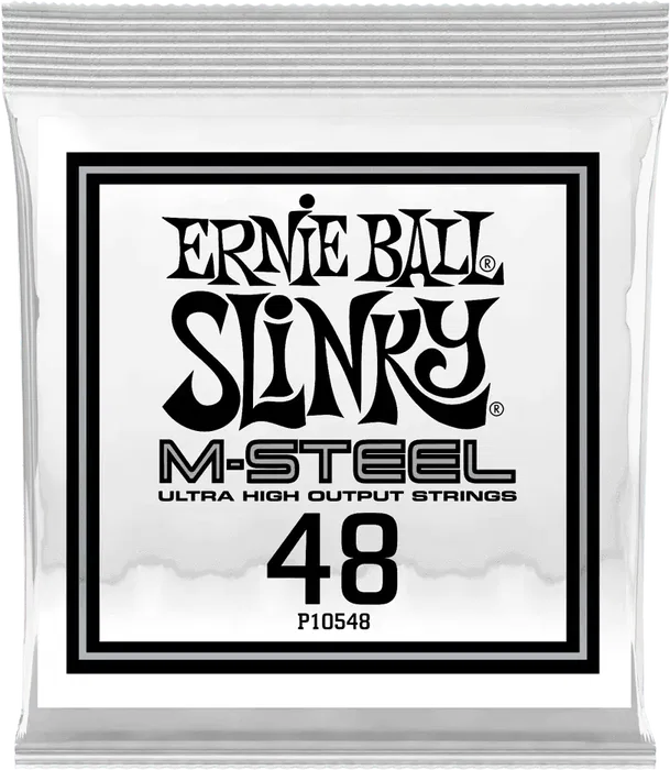 Ernie Ball Cuerda Eléctrica Slinky M-Steel .048 (Set de 6) (Set de 6)