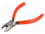 KNIPEX Alicates de corte lateral 110mm con mangos de PVC