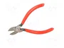 KNIPEX Alicates de corte lateral 110mm con mangos de PVC