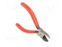 KNIPEX Alicates de corte lateral 110mm con mangos de PVC