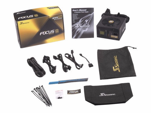 Seasonic G12 GM 650W 80 PLUS Gold Negro