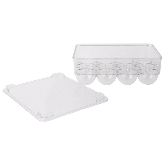 Cook Concept Huevera para Nevera 12 Huevos Cook Concept Huevera para Nevera 12 Huevos