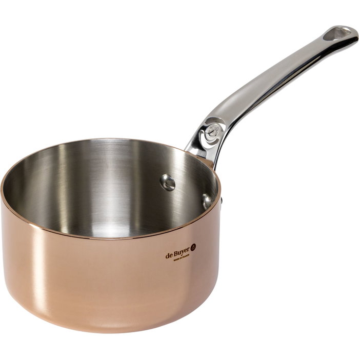 De Buyer Prima Matera Casserole de Cobre y Acero 14 cm induction