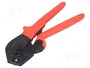 KNIPEX Crimpadora para terminales de cable y casquillos 2AWG...0AWG
