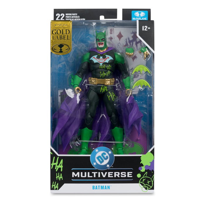 DC Multiverse Figura Batman (Joker War) (Jokerized) (Gold Label) 18 cm DC Multiverse Figura Batman (Joker War) (Jokerized) (Gold Label) 18 cm