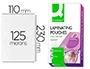 Q-connect Bolsa de Plastificar 110 x 230 mm 125 mc Carnet de Conducir Caja de 100 Unidades