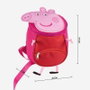 Mochila Guarderia Personaje Con Arnés Peppa Pig Rosa