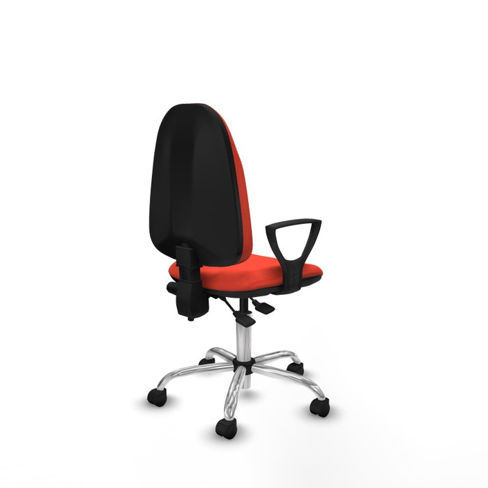PIQUERAS Y CRESPO Silla de oficina Algarra Naranja oscuro PIQUERAS Y CRESPO Silla de oficina Algarra Naranja oscuro