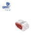GSC Evolution Bolsa 5u Conector empalme 2 vias 0.5-2.5mm Rojo