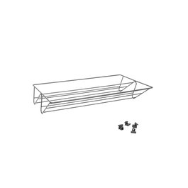 HERRAJES ALK Zapatero Serie Óptima Modulo 700 Acabado Grafito Acero para Bastidor 700 mm