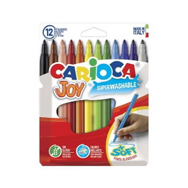 Carioca Joy 12 Rotuladores de Punta Fina Multicolor